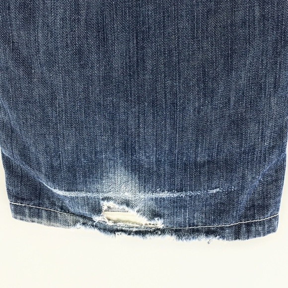 Levis Mens 569 Loose Straight Denim Jeans Blue Baggy Button Flap Pockets 40 x 32 - Picture 14 of 16